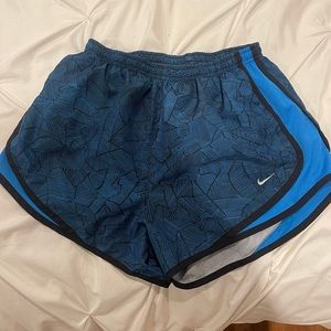 blue nike dri fit shorts